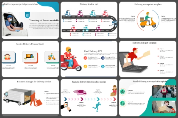 Delivery Service Powerpoint Templates